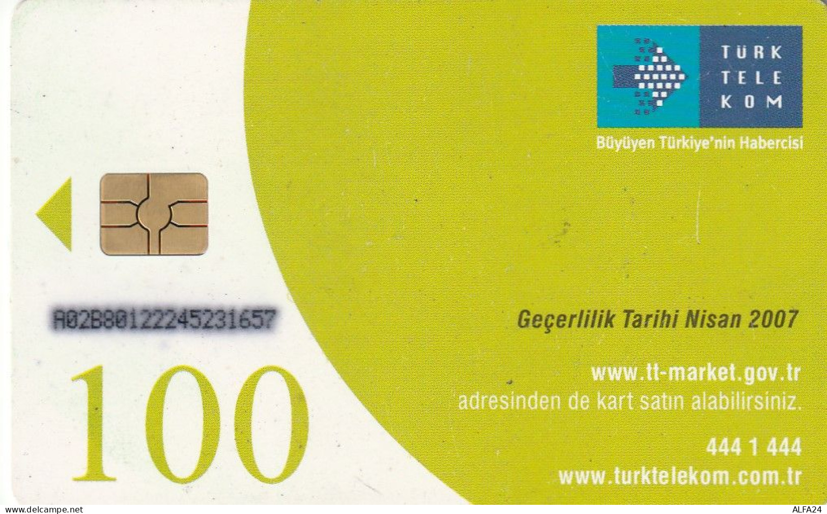 PHONE CARD TURCHIA  (CV6778 - Turquia