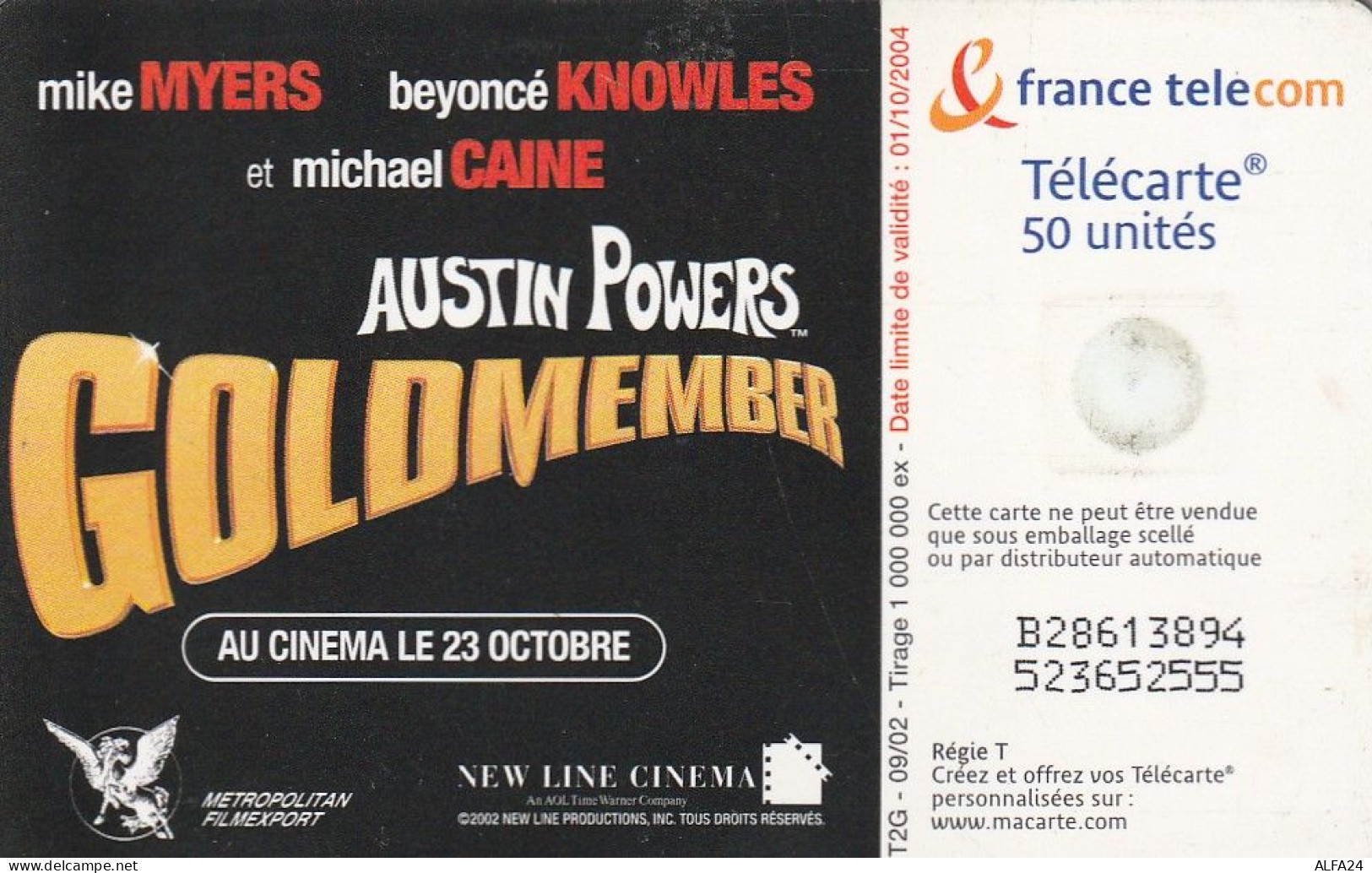 PHONE CARD FRANCIA 2002 (CV6759 - 2002