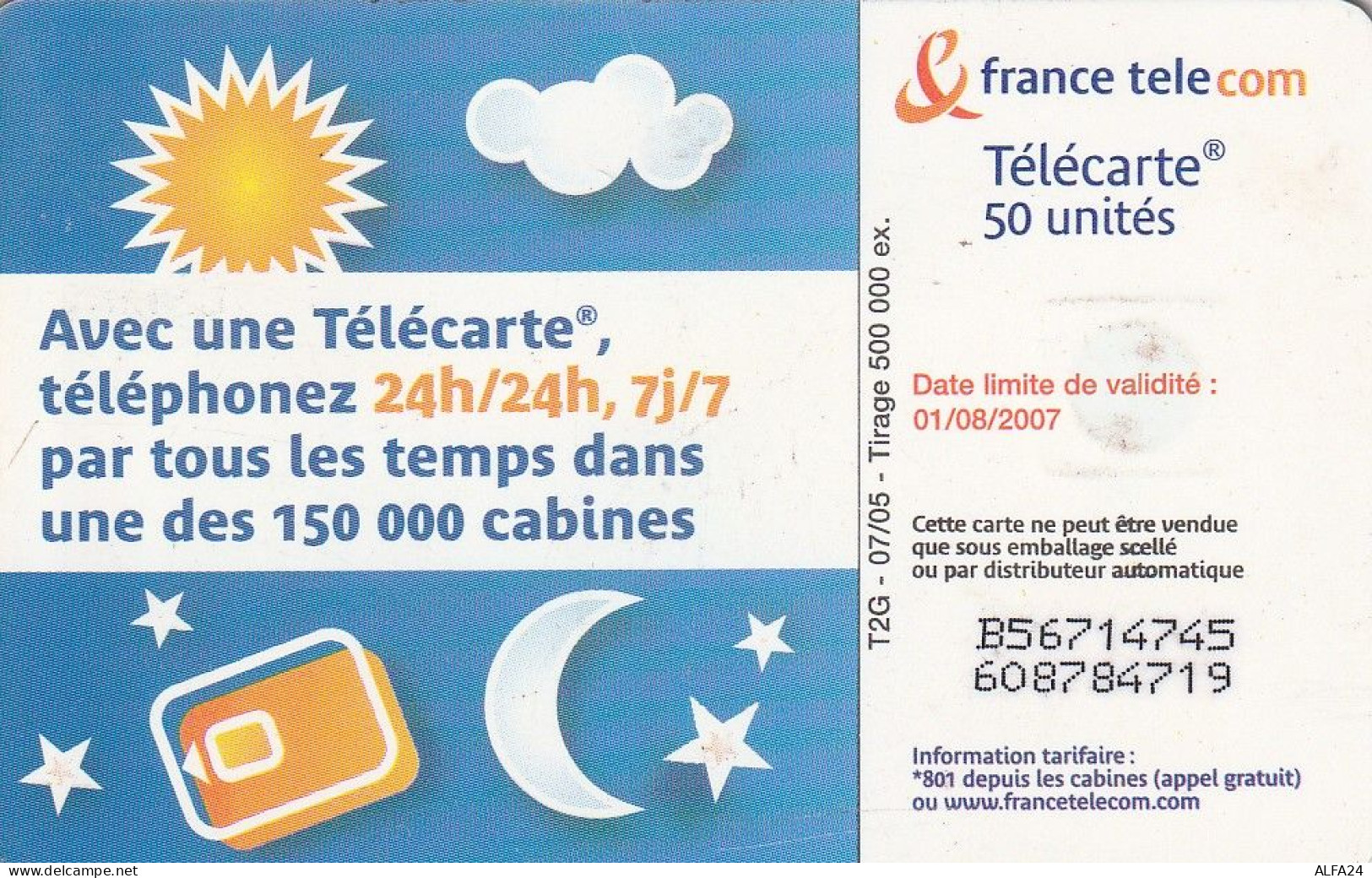 PHONE CARD FRANCIA 2005 (CV6735 - 2005