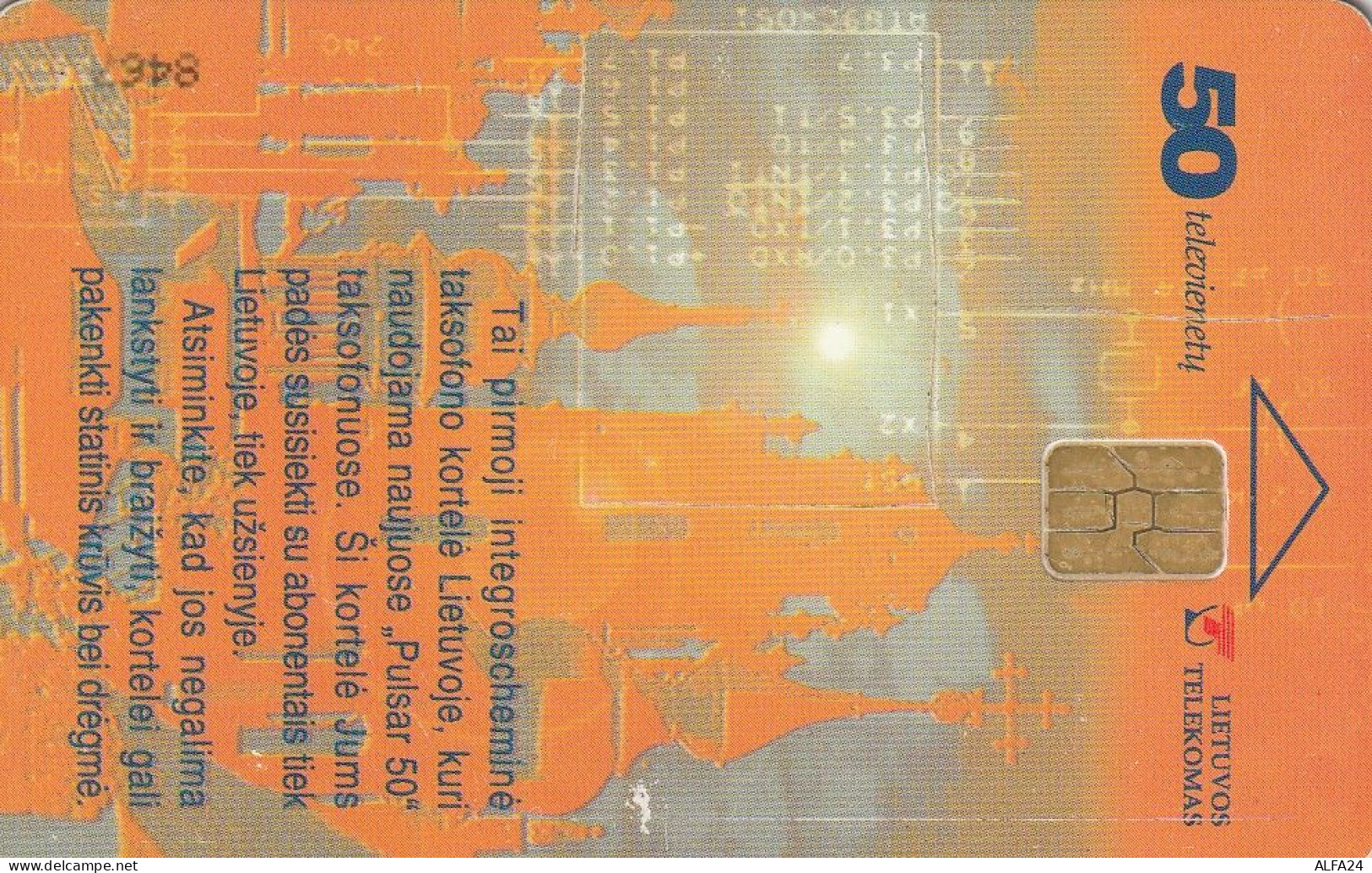 PHONE CARD LITUANIA  (CV6841 - Lituania