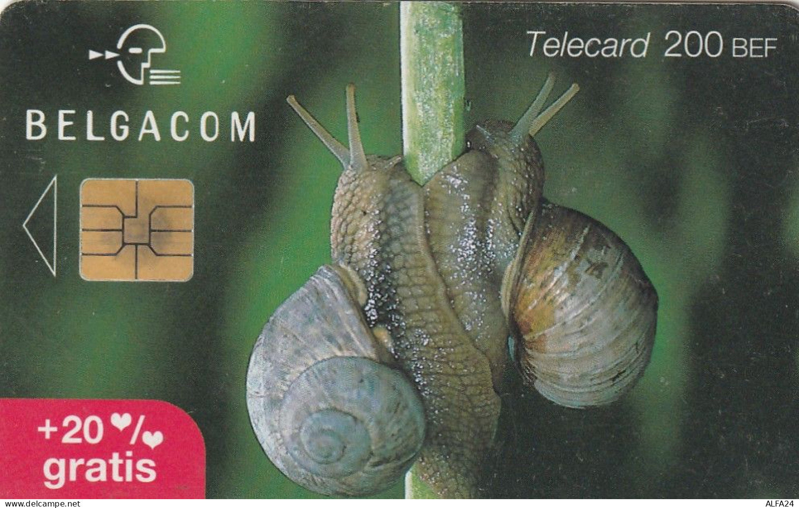 PHONE CARD BELGIO CHIP (CV6668 - With Chip