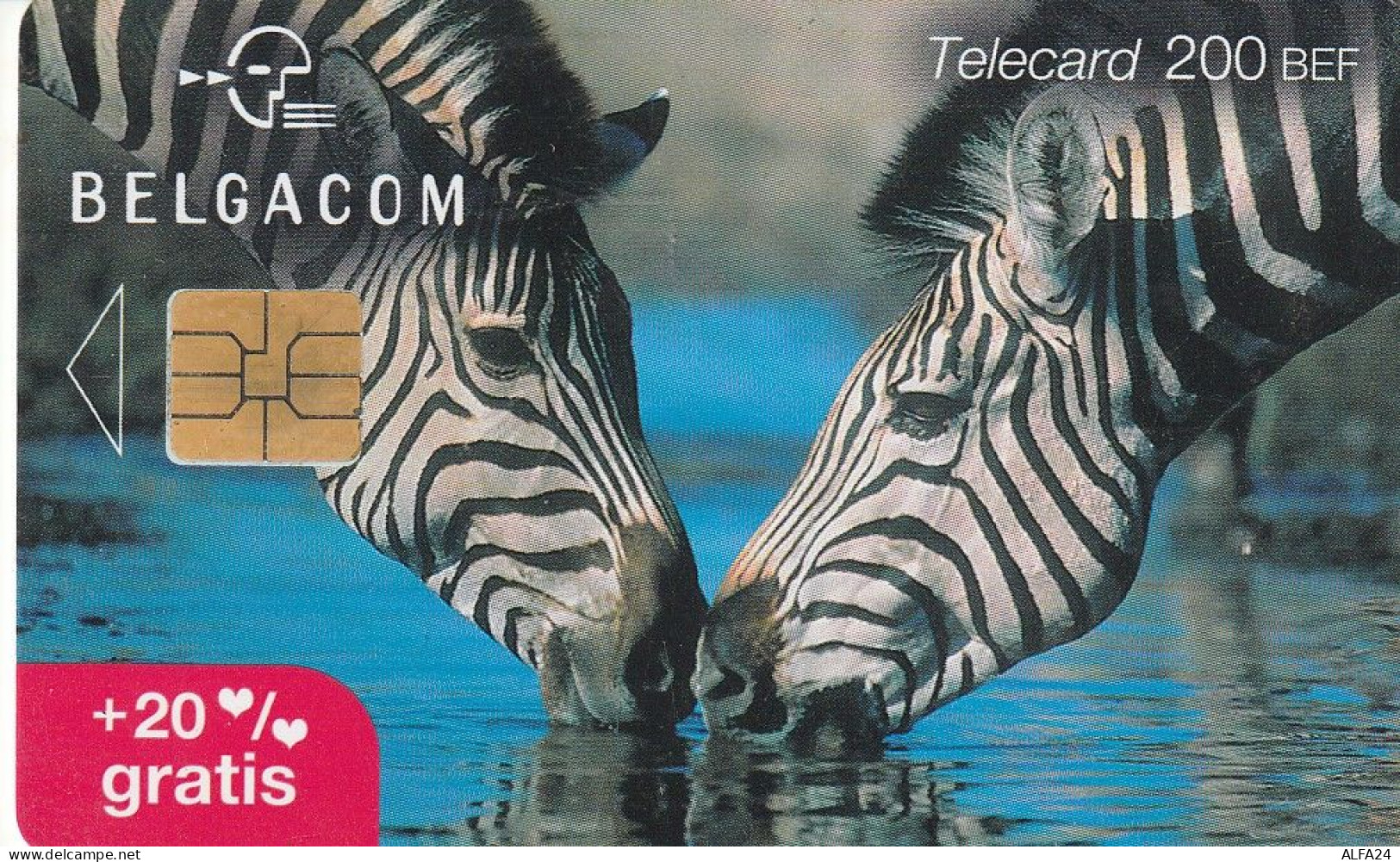PHONE CARD BELGIO CHIP (CV6670 - With Chip