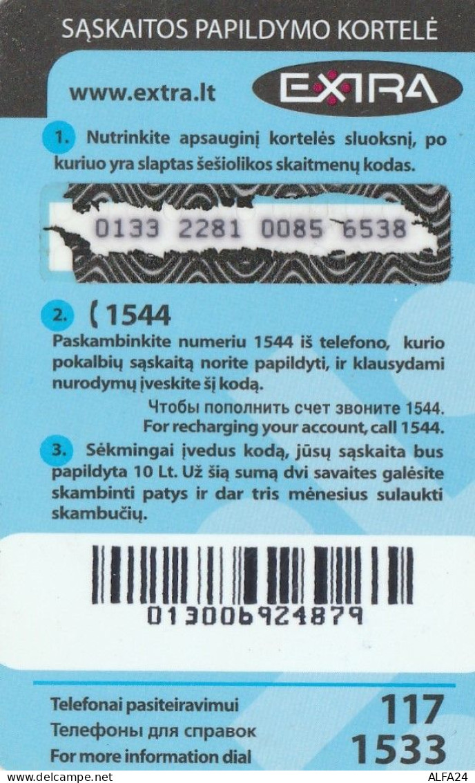 PREPAID PHONE CARD LITUANIA  (CV3792 - Lituanie