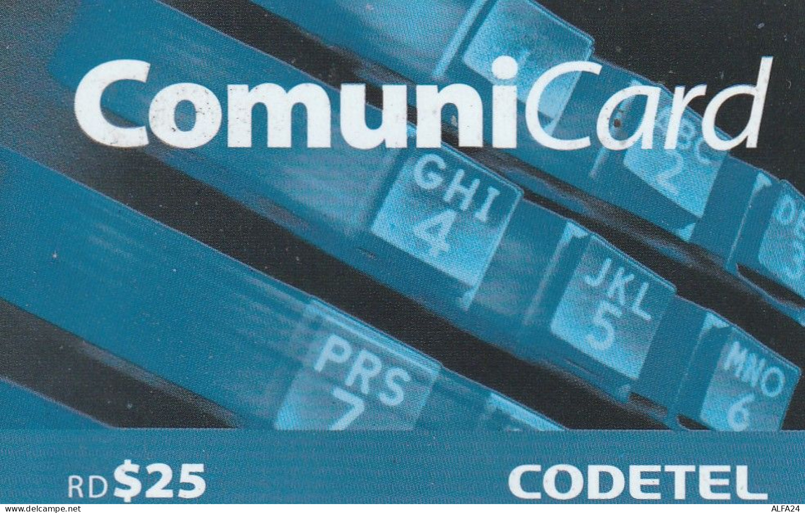 PREPAID PHONE CARD REPUBBLICA DOMINICANA  (CV3775 - Dominicana