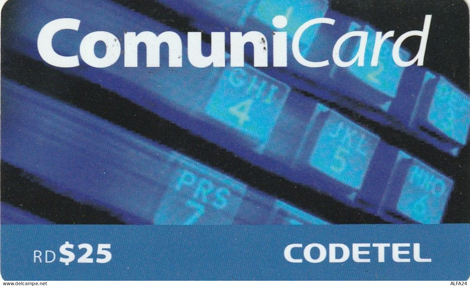 PREPAID PHONE CARD REPUBBLICA DOMINICANA  (CV3768 - Dominik. Republik