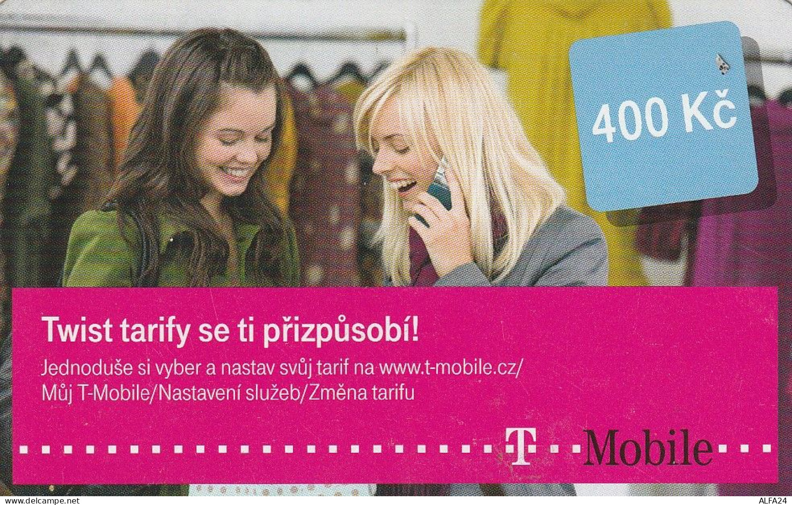 PREPAID PHONE CARD REPUBBLICA CECA  (CV3715 - Tchéquie