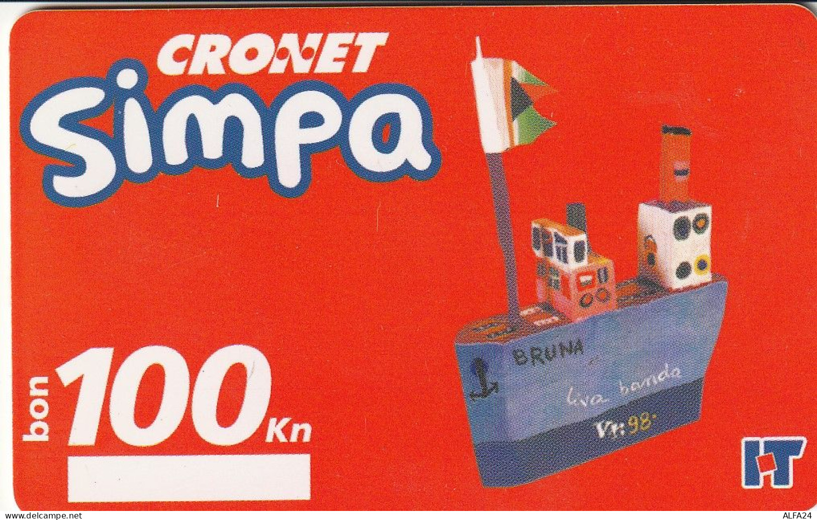 PREPAID PHONE CARD CROAZIA  (CV3698 - Croatie