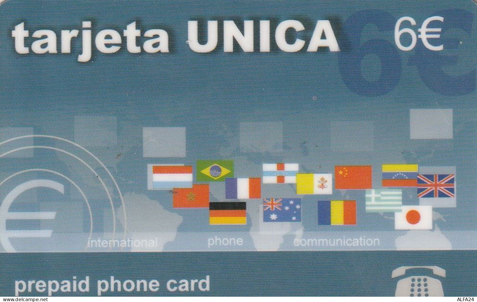 PREPAID PHONE CARD SPAGNA  (CV3683 - Otros & Sin Clasificación