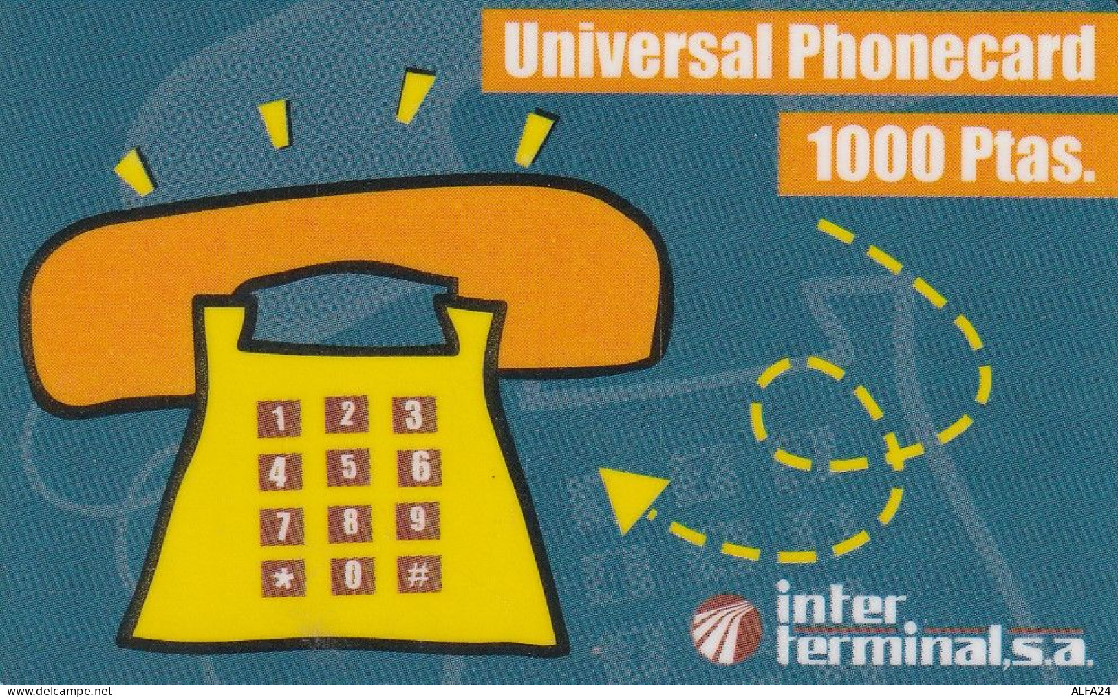 PREPAID PHONE CARD SPAGNA  (CV3681 - Autres & Non Classés