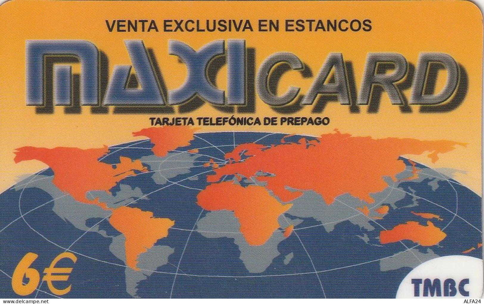 PREPAID PHONE CARD SPAGNA  (CV3651 - Other & Unclassified