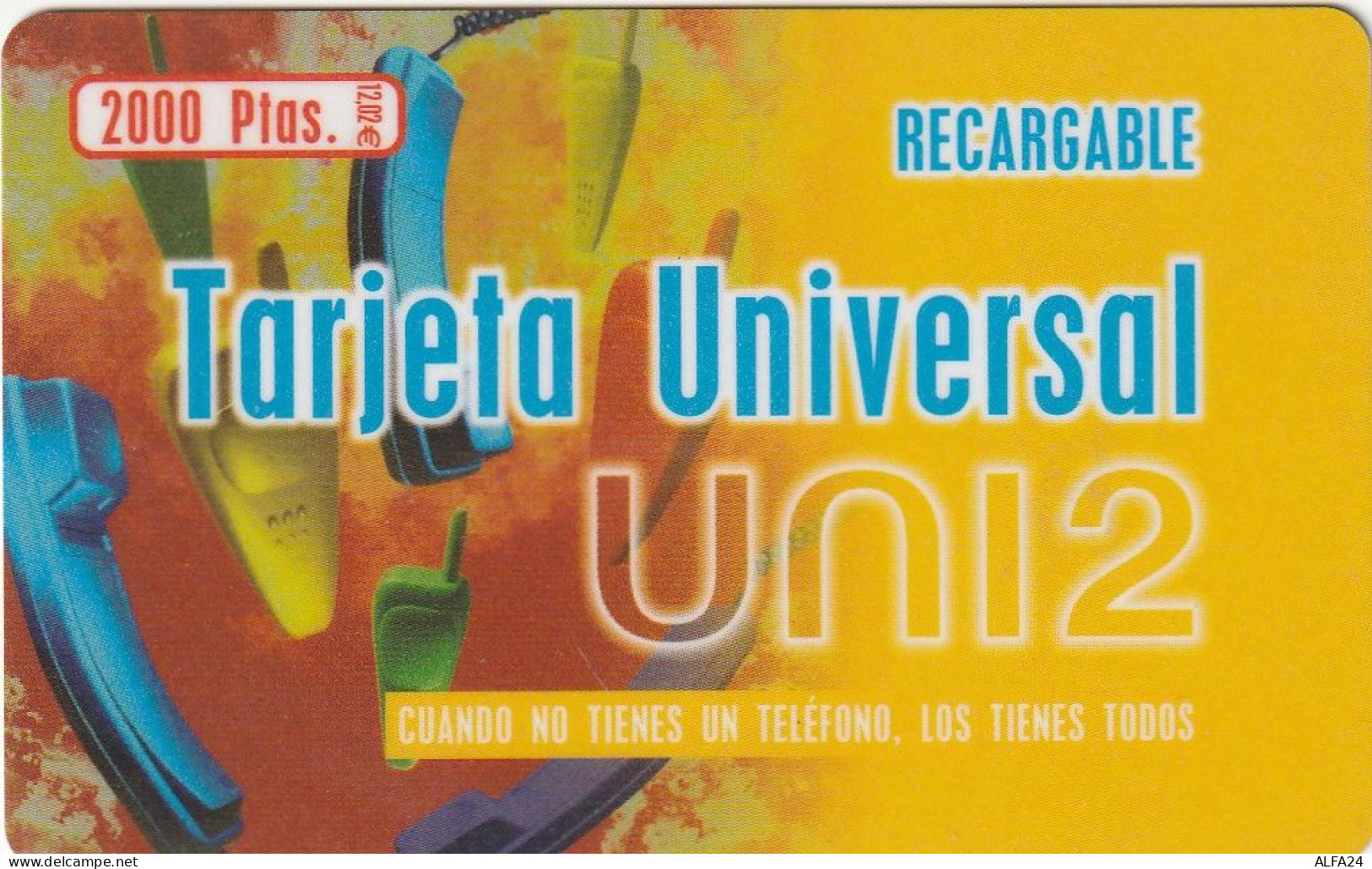 PREPAID PHONE CARD SPAGNA  (CV3648 - Other & Unclassified