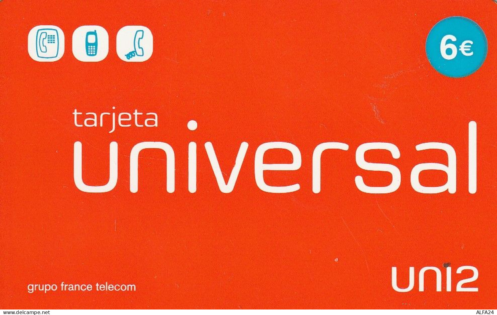 PREPAID PHONE CARD SPAGNA  (CV3605 - Other & Unclassified