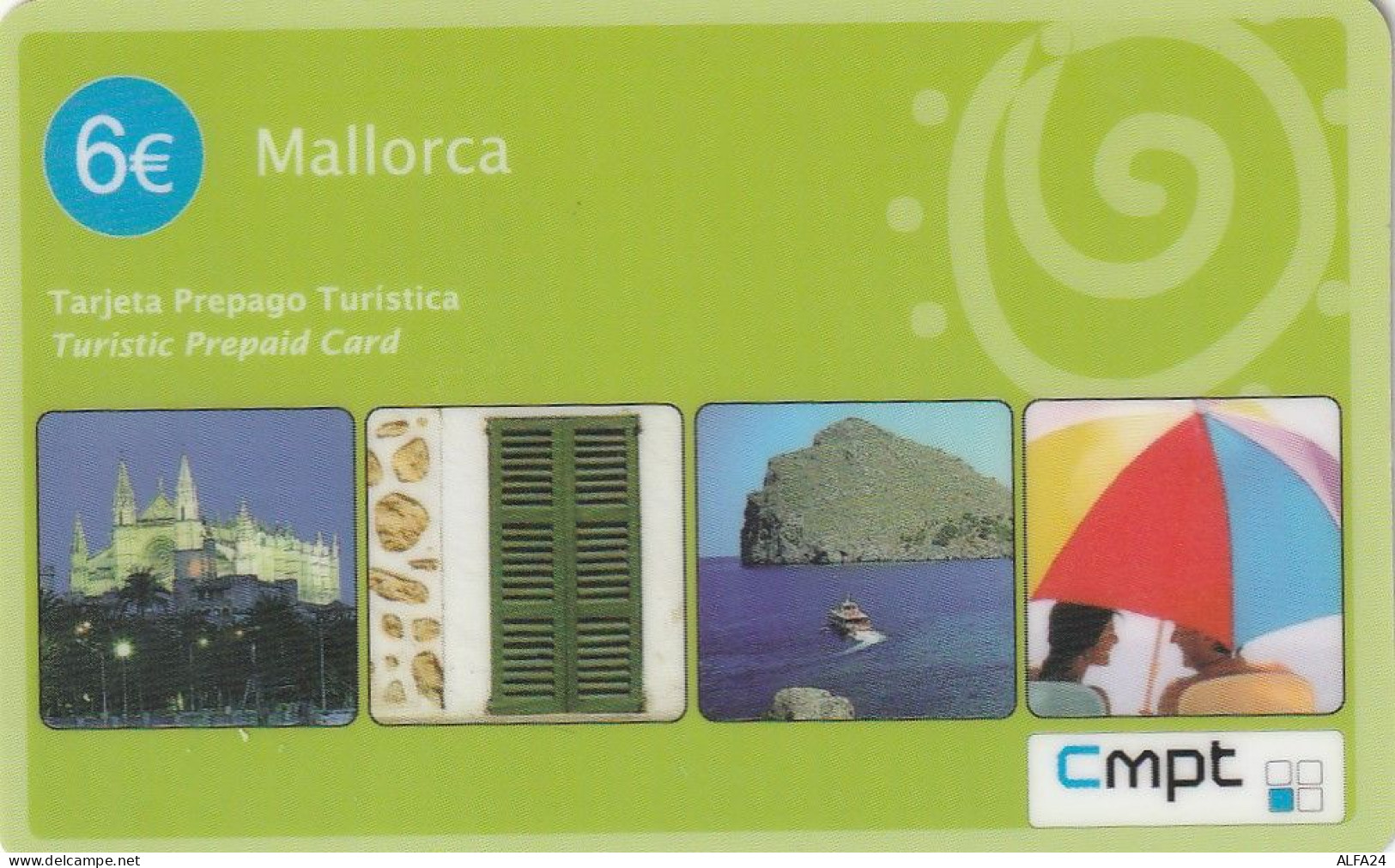 PREPAID PHONE CARD SPAGNA  (CV3604 - Other & Unclassified