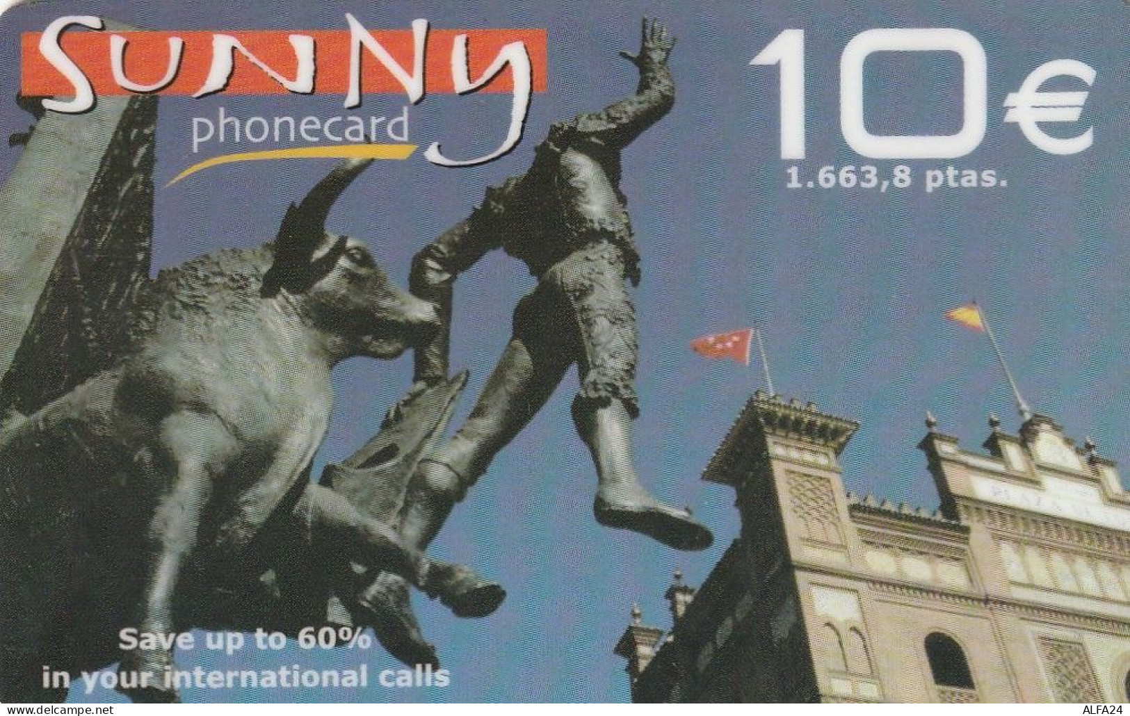 PREPAID PHONE CARD SPAGNA  (CV3598 - Other & Unclassified