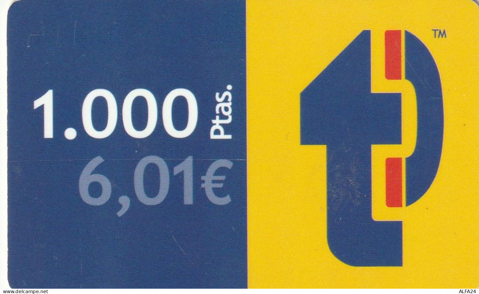 PREPAID PHONE CARD SPAGNA  (CV3592 - Other & Unclassified