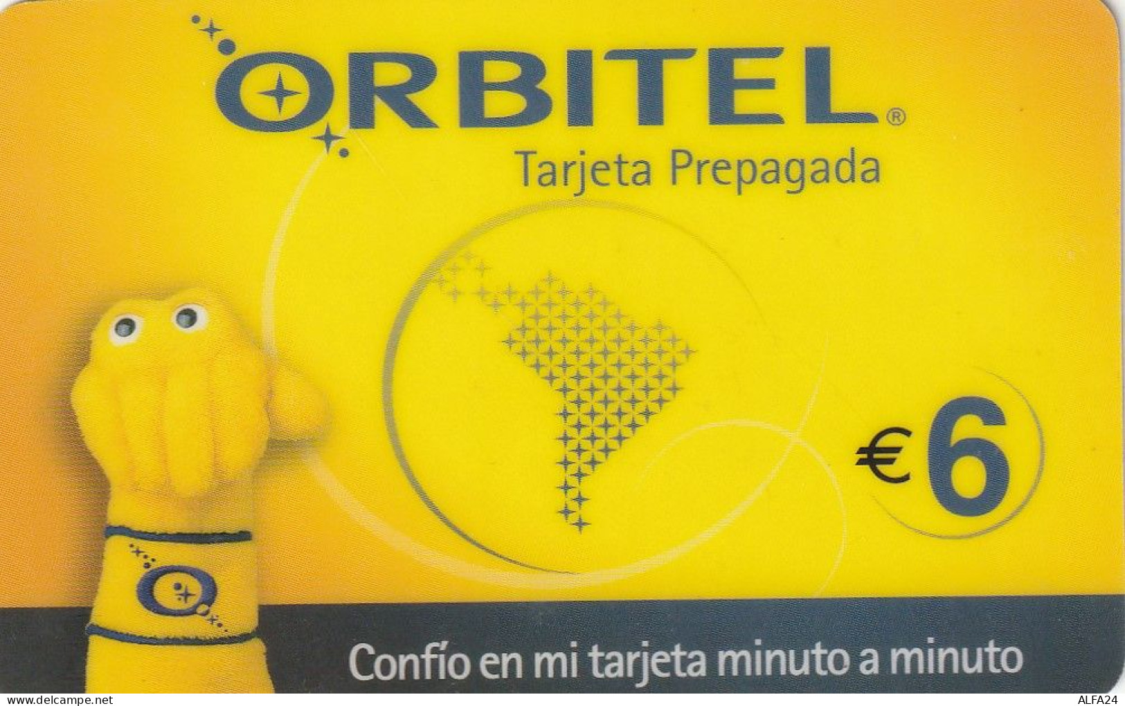 PREPAID PHONE CARD SPAGNA  (CV3572 - Otros & Sin Clasificación