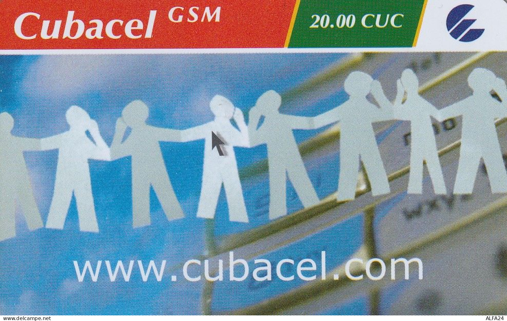 PREPAID PHONE CARD CUBA  (CV3331 - Cuba