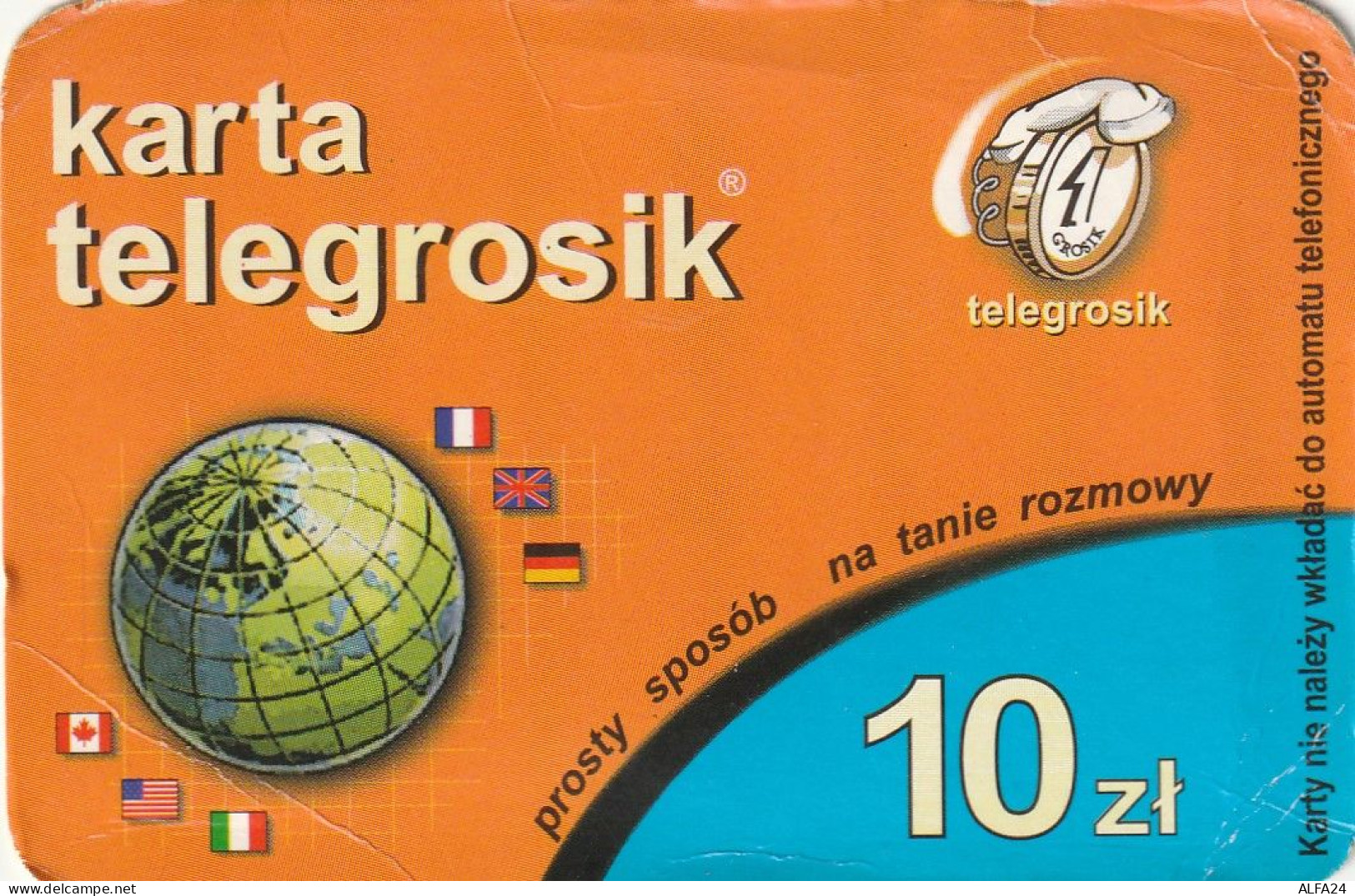 PREPAID PHONE CARD POLONIA  (CV3270 - Polonia