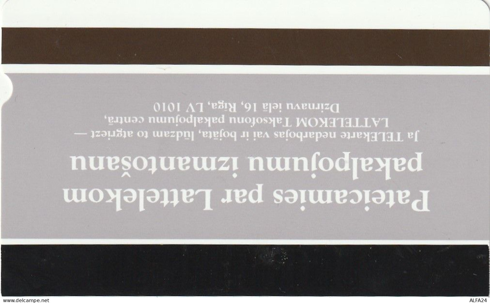 PHONE CARD LETTONIA  (CV5452 - Lettonia