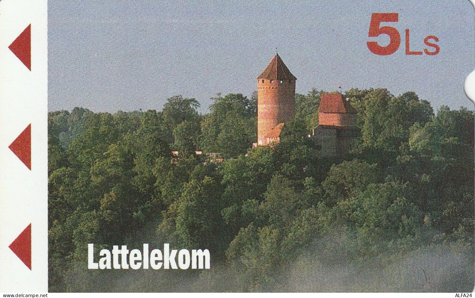 PHONE CARD LETTONIA  (CV5445 - Lettonie