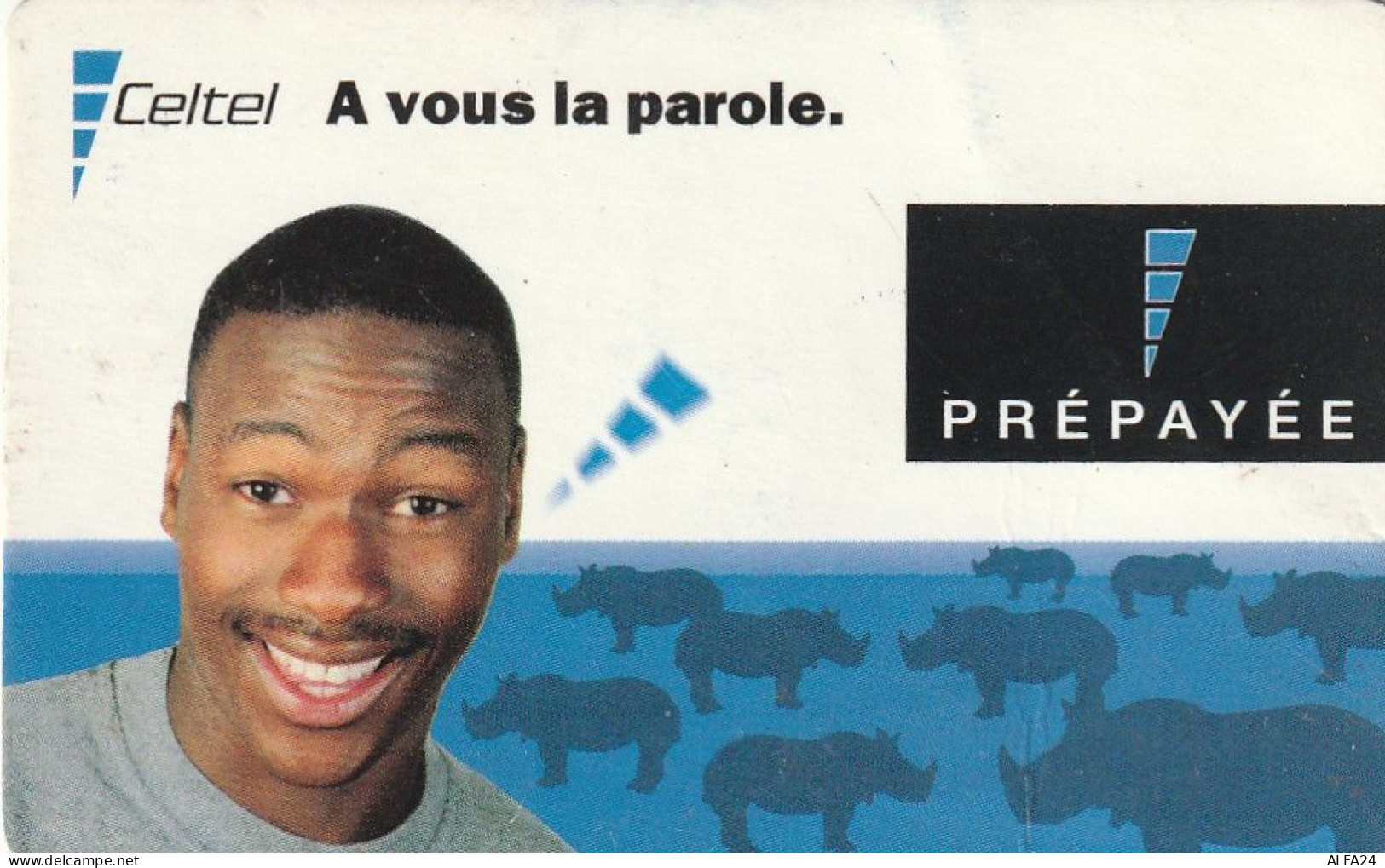 PREPAID PHONE CARD REP DEMOCATRICA CONGO  (CV5300 - Congo