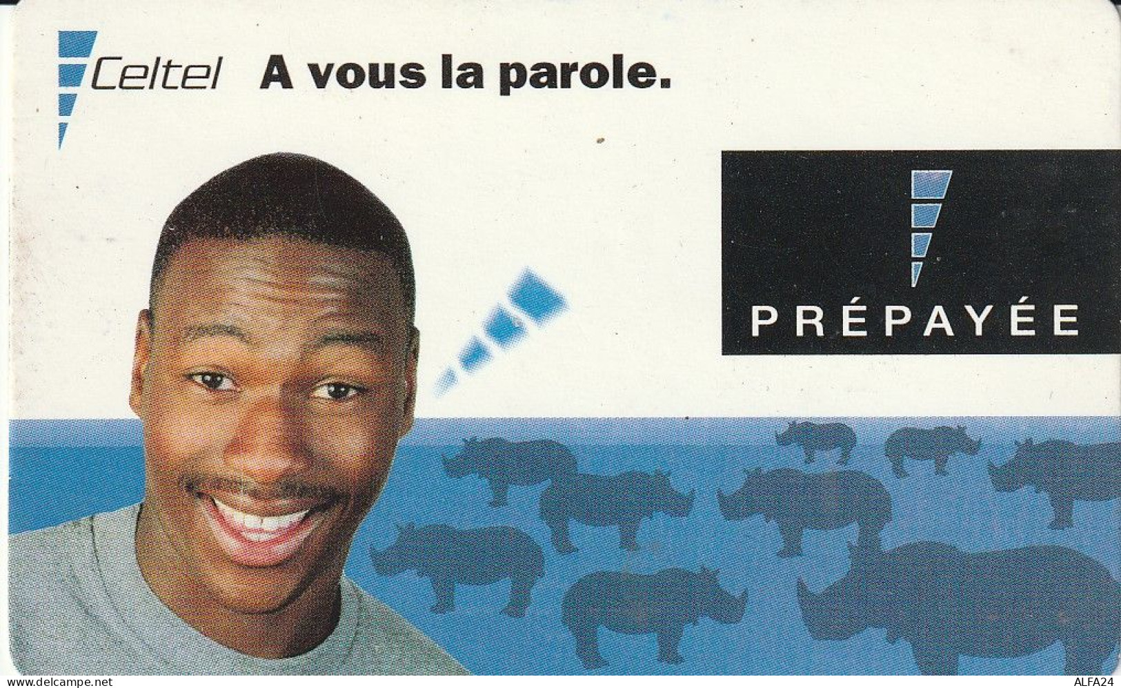 PREPAID PHONE CARD REP DEMOCATRICA CONGO  (CV5298 - Congo