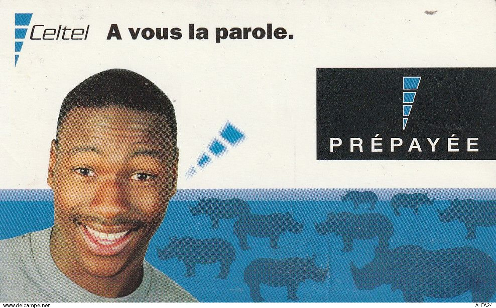 PREPAID PHONE CARD REP DEMOCATRICA CONGO  (CV5297 - Congo