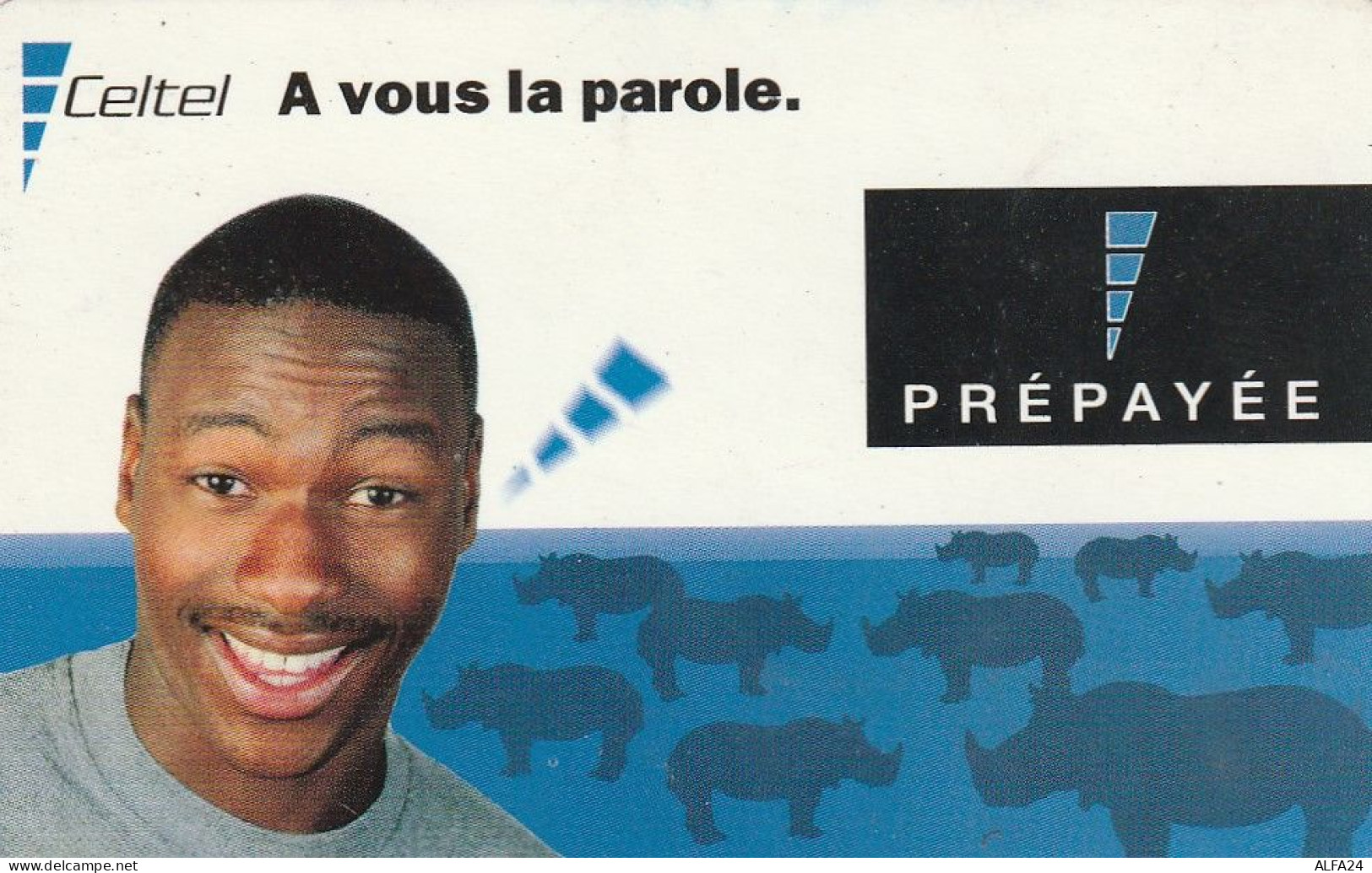 PREPAID PHONE CARD REP DEMOCATRICA CONGO  (CV5302 - Congo