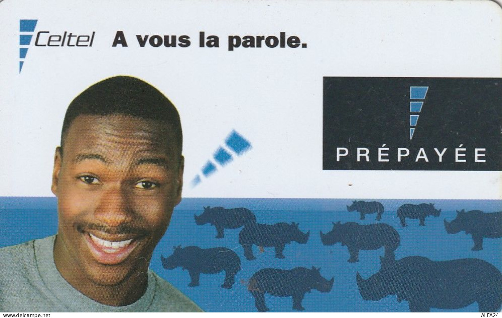 PREPAID PHONE CARD REP DEMOCATRICA CONGO  (CV5293 - Kongo