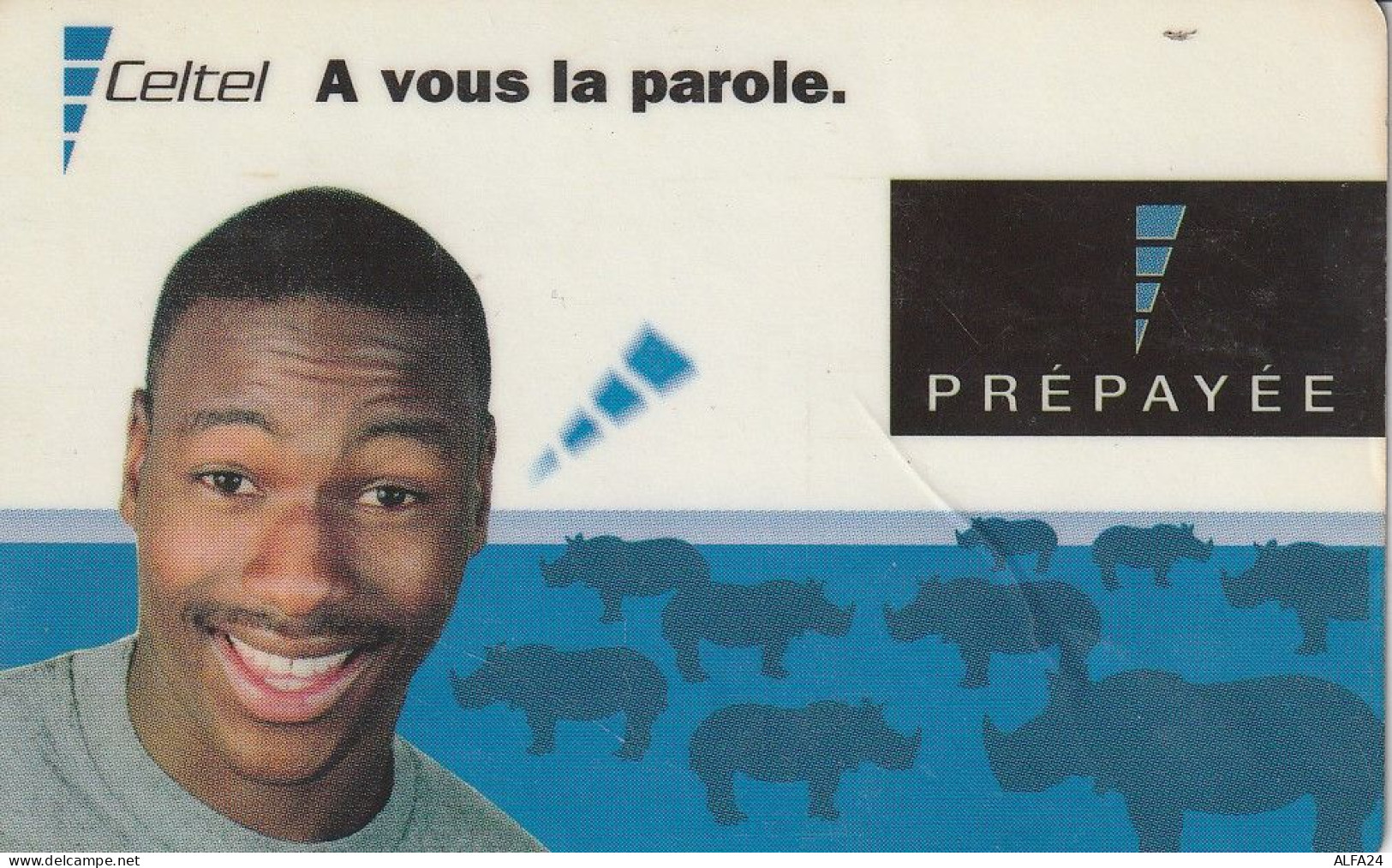 PREPAID PHONE CARD REP DEMOCATRICA CONGO  (CV5289 - Kongo