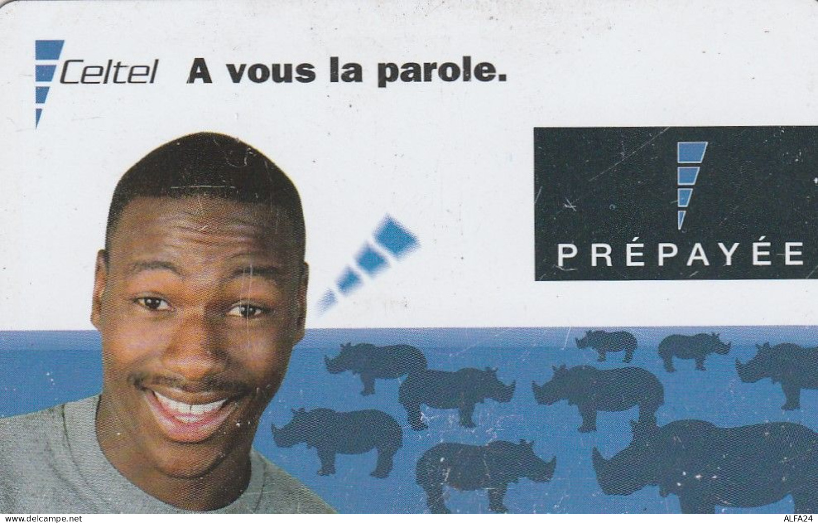 PREPAID PHONE CARD REP DEMOCATRICA CONGO  (CV5279 - Congo