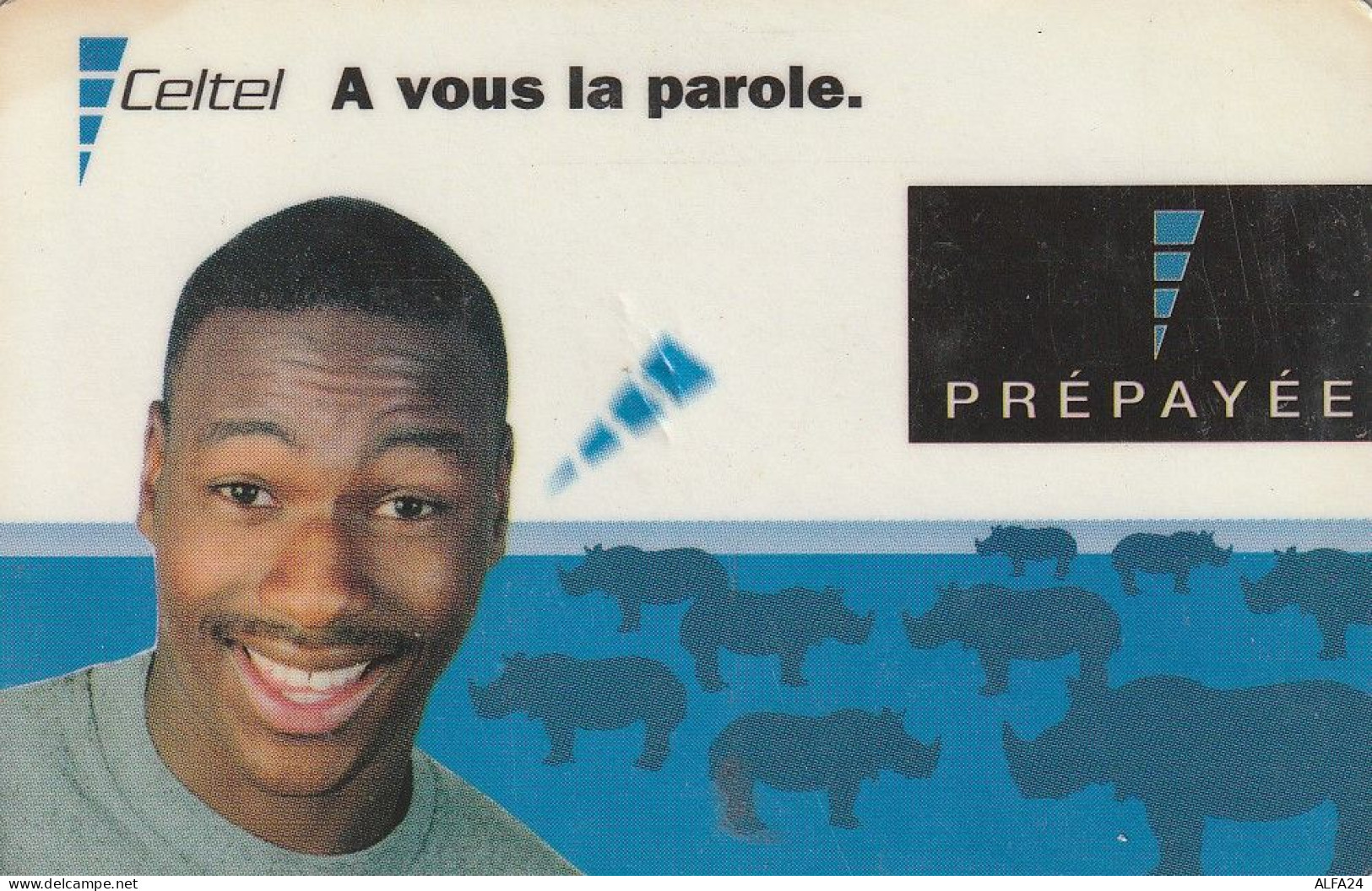 PREPAID PHONE CARD REP DEMOCATRICA CONGO  (CV5291 - Congo