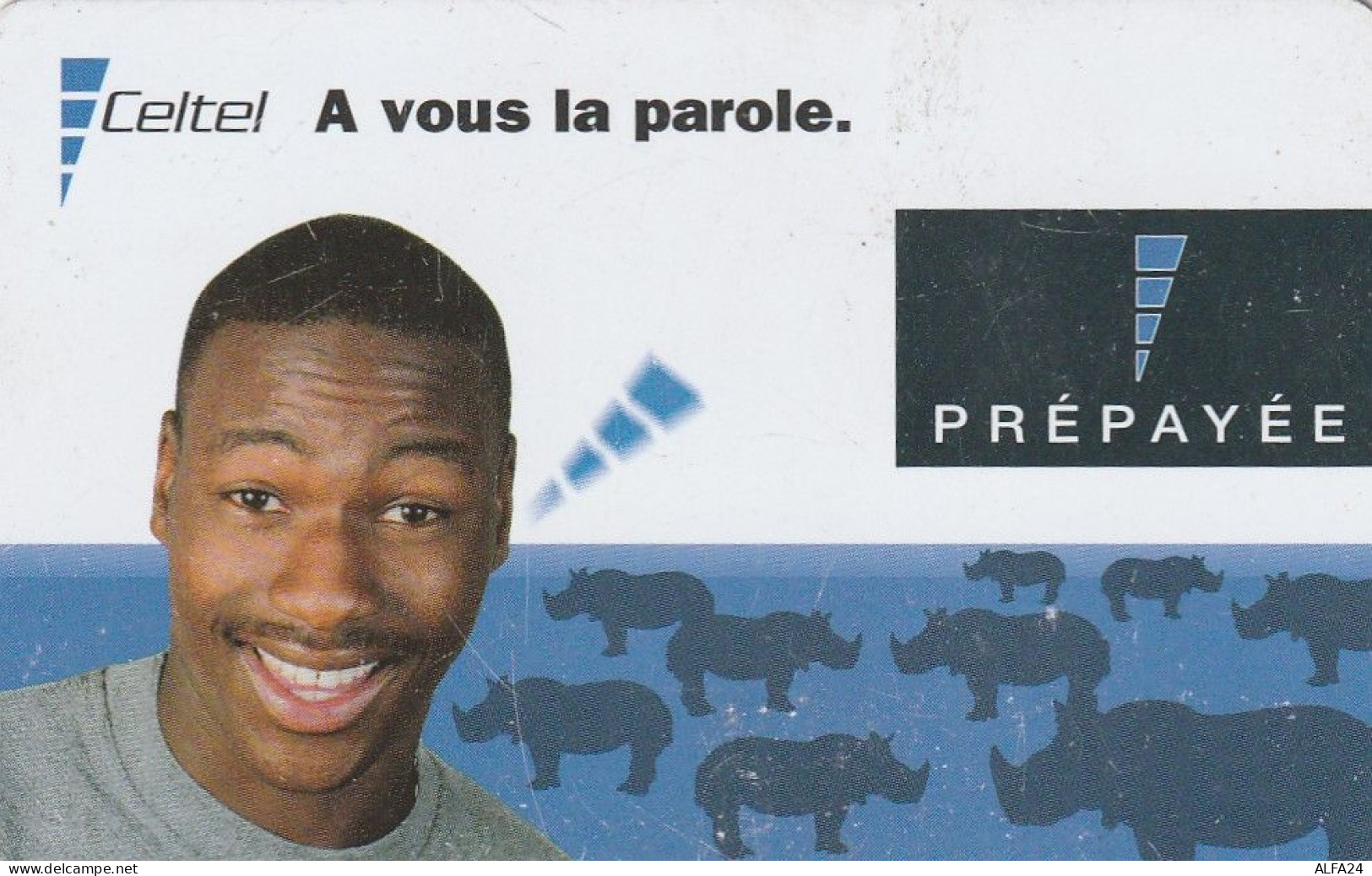 PREPAID PHONE CARD REP DEMOCATRICA CONGO  (CV5280 - Kongo