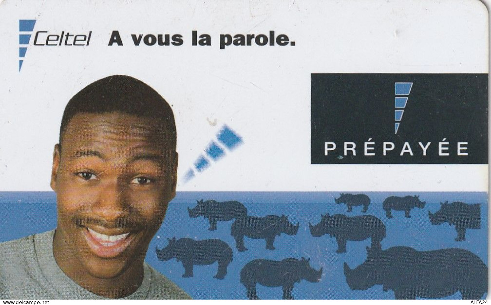PREPAID PHONE CARD REP DEMOCATRICA CONGO  (CV5288 - Kongo