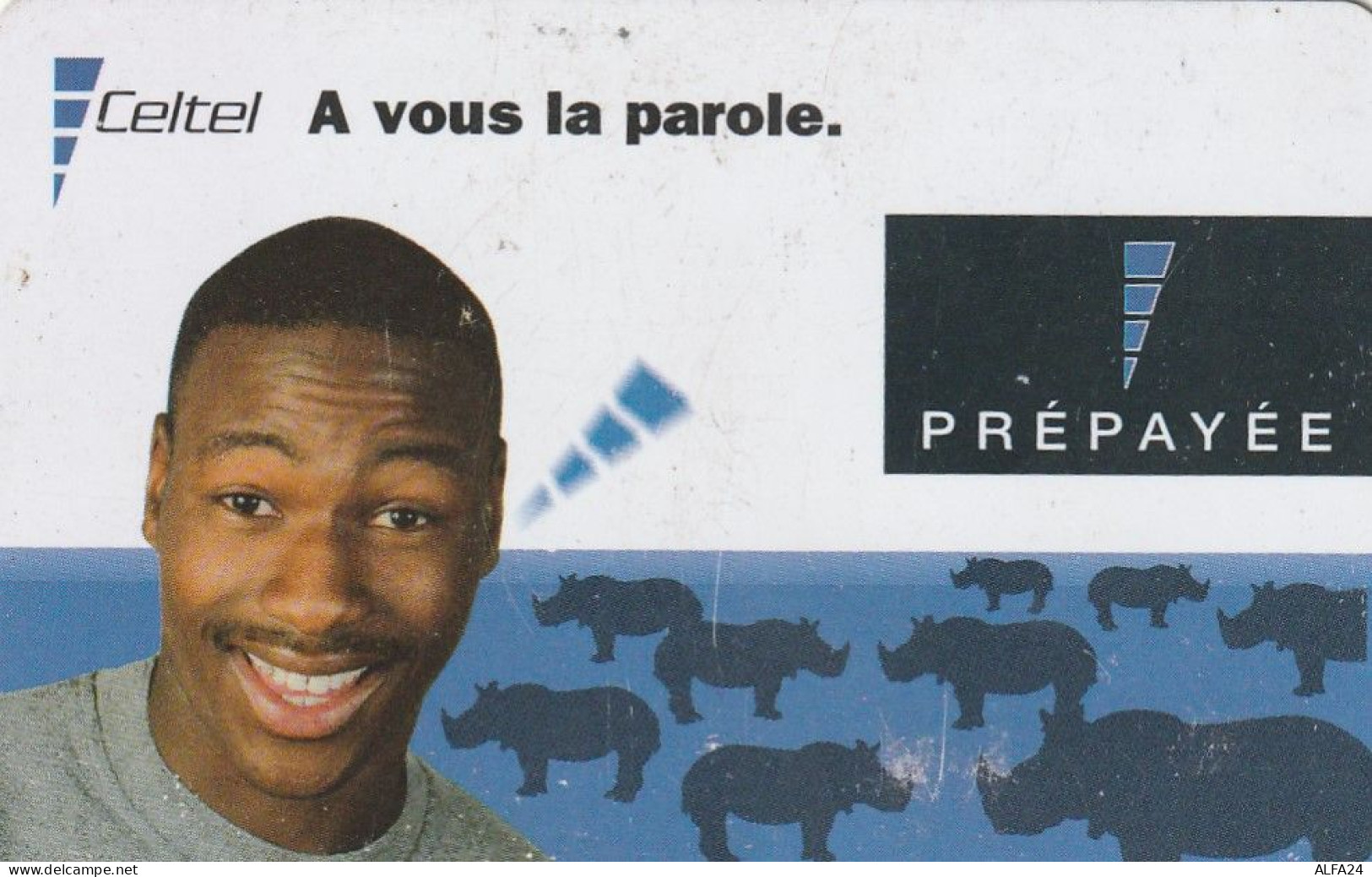 PREPAID PHONE CARD REP DEMOCATRICA CONGO  (CV5286 - Congo