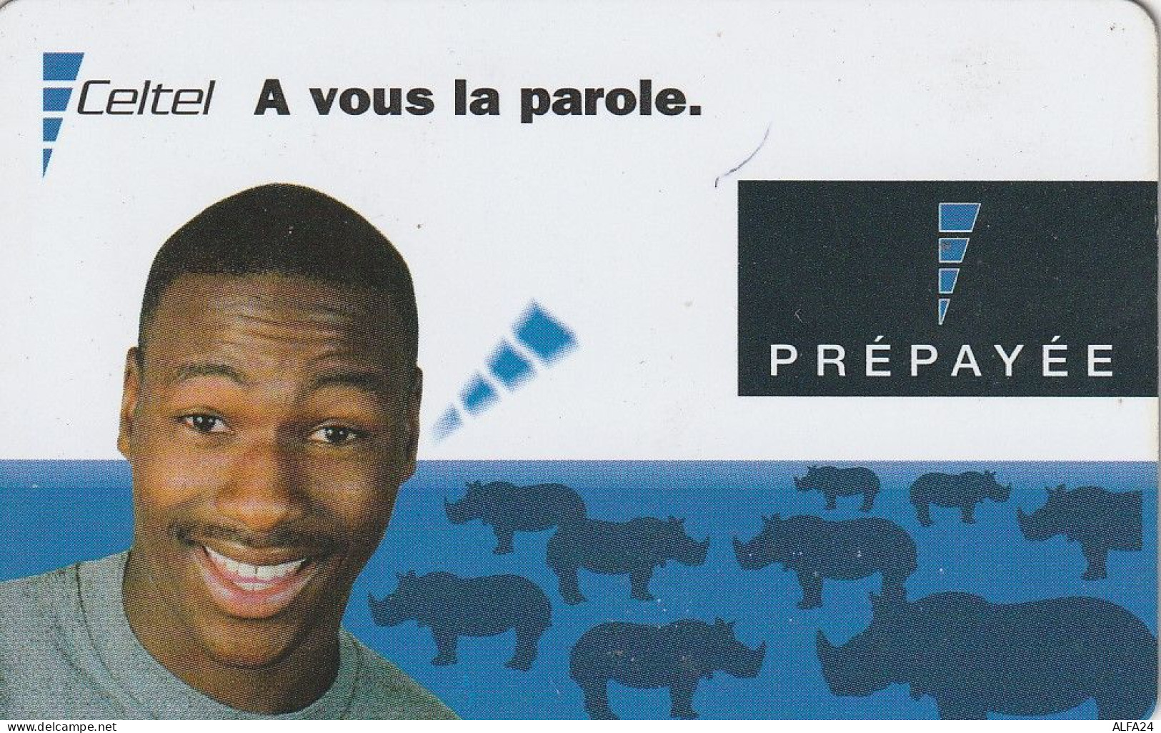 PREPAID PHONE CARD REP DEMOCATRICA CONGO  (CV5277 - Kongo
