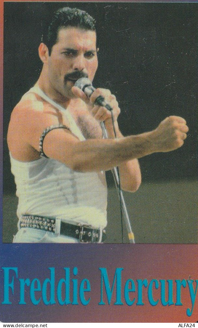 PREPAID PHONE CARD STATI UNITI FREDDIE MERCURY (CV5169 - Musik