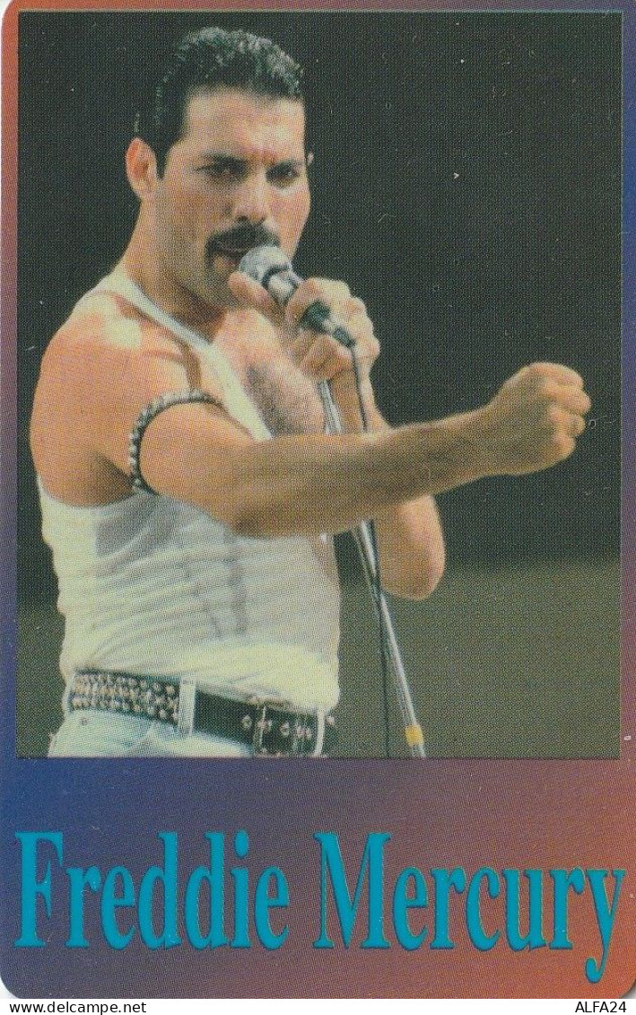 PREPAID PHONE CARD STATI UNITI FREDDIE MERCURY (CV5167 - Música