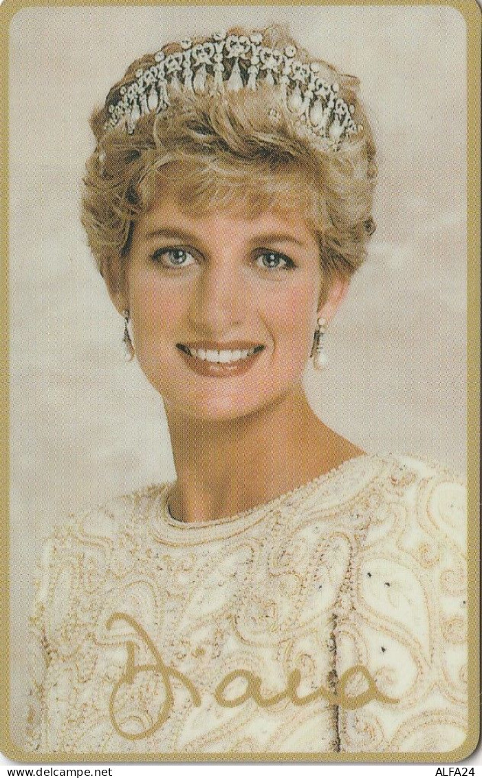 PREPAID PHONE CARD STATI UNITI LADY DIANA (CV5133 - Characters