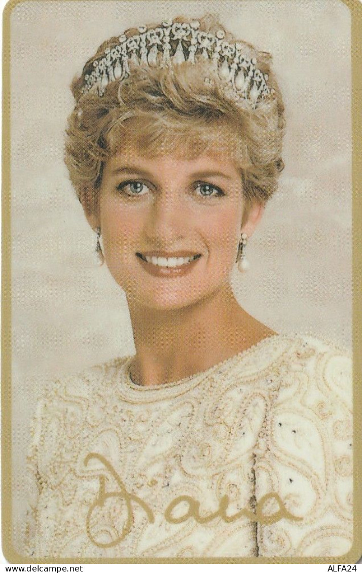 PREPAID PHONE CARD STATI UNITI LADY DIANA (CV5132 - Characters