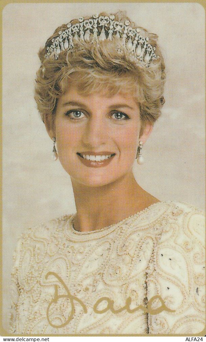 PREPAID PHONE CARD STATI UNITI LADY DIANA (CV5129 - Personnages