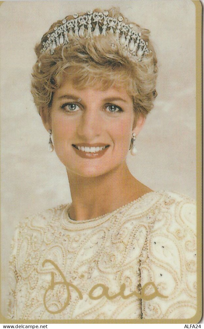 PREPAID PHONE CARD STATI UNITI LADY DIANA (CV5131 - Personnages