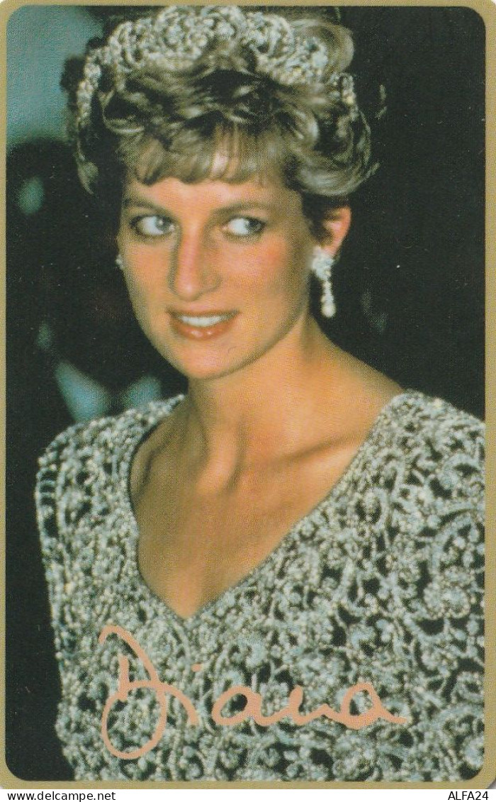 PREPAID PHONE CARD STATI UNITI LADY DIANA (CV5076 - Personnages