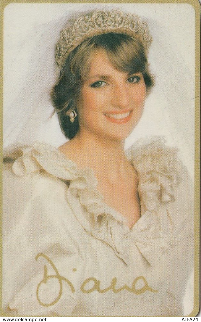 PREPAID PHONE CARD STATI UNITI LADY DIANA (CV5063 - Personaggi