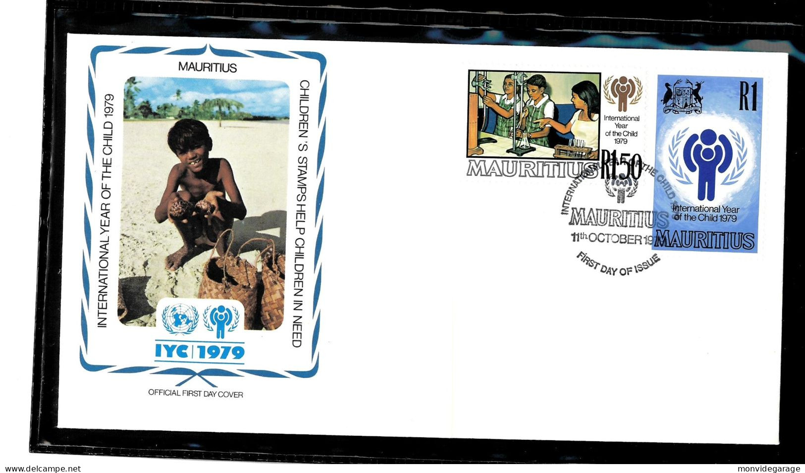 Mauritius - Année Internationale De L'enfant 1979 - Premier Jour - IJDK 024 - UNICEF