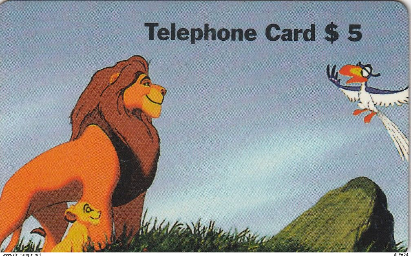 PREPAID PHONE CARD STATI UNITI DISNEY (CV5971 - Disney