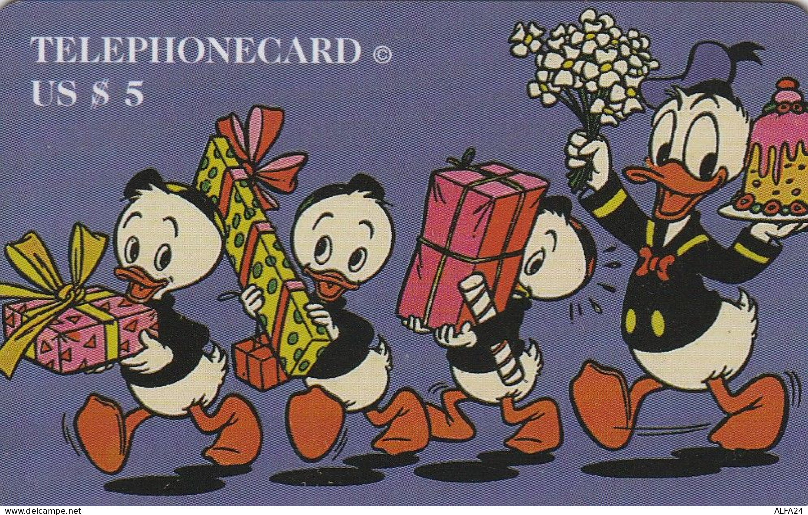 PREPAID PHONE CARD STATI UNITI DISNEY (CV5983 - Disney