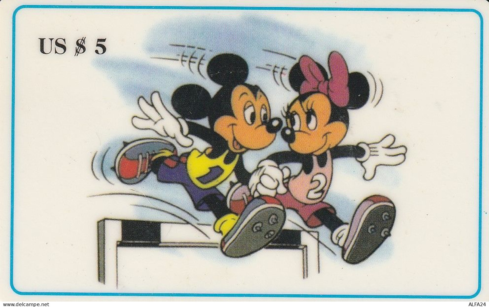 PREPAID PHONE CARD STATI UNITI DISNEY (CV5954 - Disney