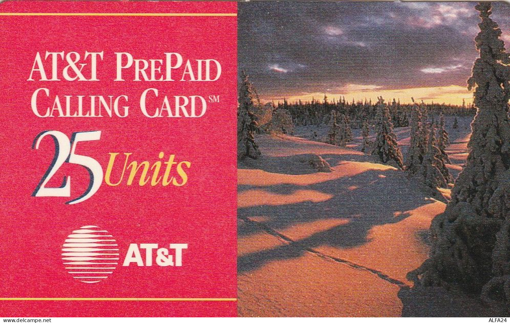 PREPAID PHONE CARD STATI UNITI AT T (CV5949 - AT&T