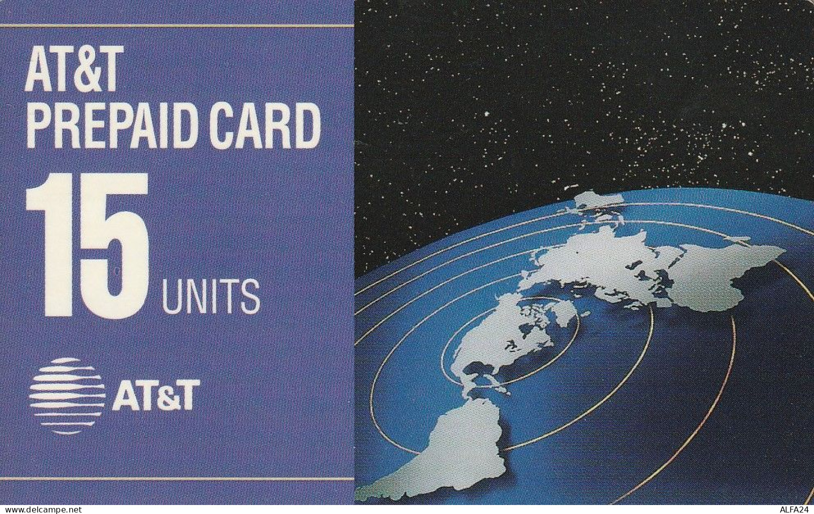 PREPAID PHONE CARD STATI UNITI AT T (CV5943 - AT&T